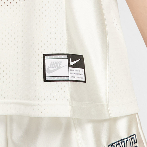 NIKE耐克2025女子AS W NSW STREET SS GX JRSY TOP针织无领短THJ0281-133