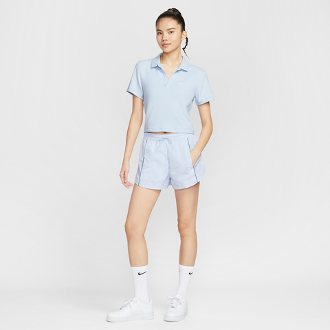 NIKE耐克2025女子AS W NSW ESSNTL SS POLO CRP TO针织有领短TDV7885-423