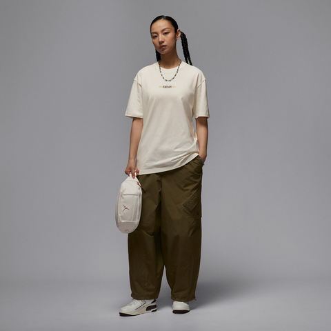 NIKE耐克2025女子AS W J SS OS GFX TEE GCEL针织无领短TIF0380-133