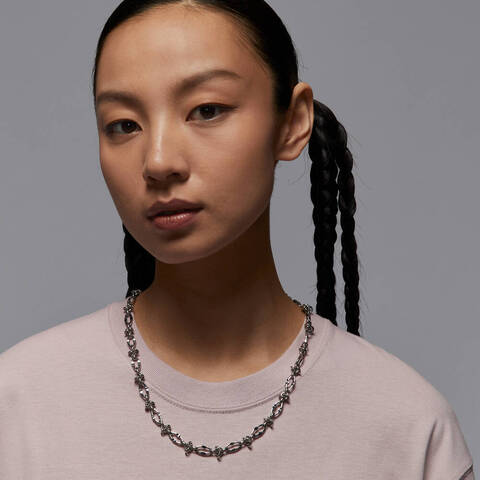 NIKE耐克2025女子AS W J SS OS GFX TEE GCEL针织无领短TIF0380-019