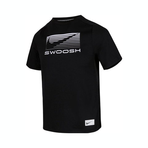 NIKE耐克2025大童B NK DF MULTI  SS TOP GX LOVE针织无领短THJ3743-010