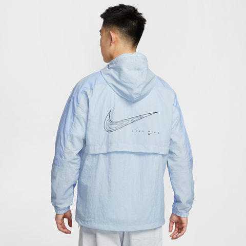 NIKE耐克2025男子AS M NSW LW WOVEN JKT GCEL梭织连帽外套IF0372-440