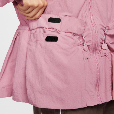 NIKE耐克2025女子AS W NSW WVN JKT GCEL梭织连帽外套IF0609-668