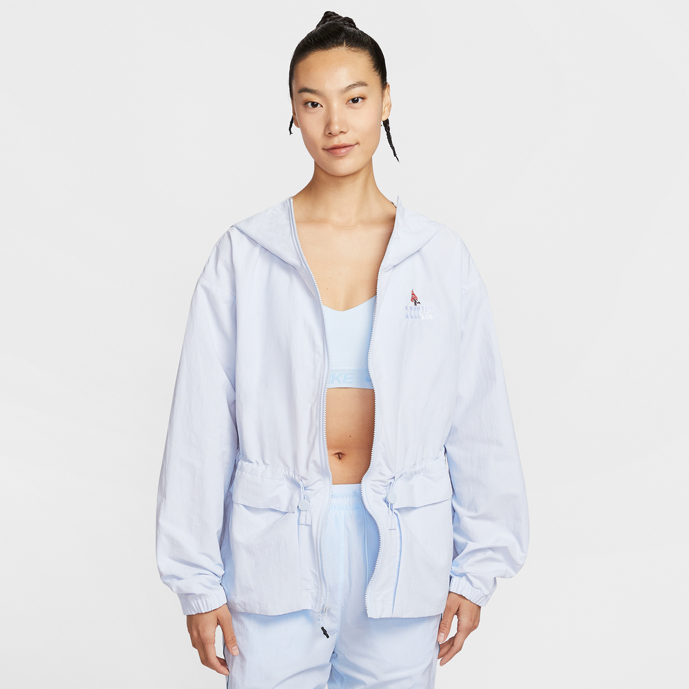 NIKE耐克2025女子AS W NSW WVN JKT GCEL梭织连帽外套IF0609-085