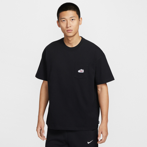 NIKE耐克2025男子AS U NSW TEE M90 SNKR PTCH PKT针织无领短TIB1383-010