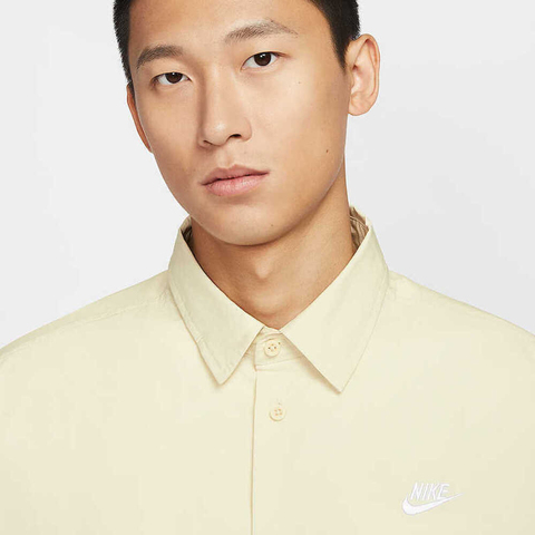 NIKE耐克2025男子AS M NK CLUB SS BTN SHIRT OS短袖衬衫HJ2027-234