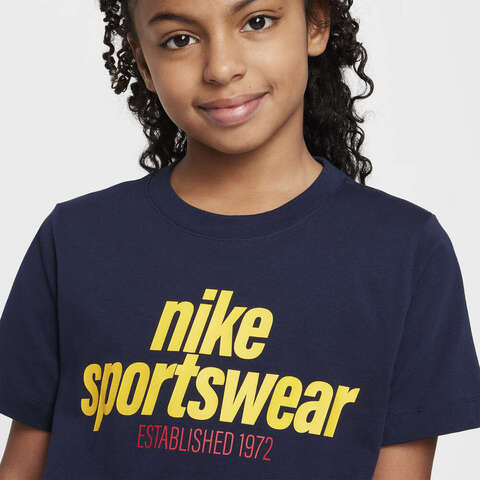 NIKE耐克2025大童K NSW TEE CLUB FAM针织无领短THM5664-451