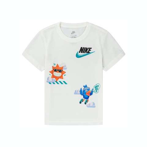 NIKE耐克2025小童短袖T/短裤针织无领短TNY2522073PS-001