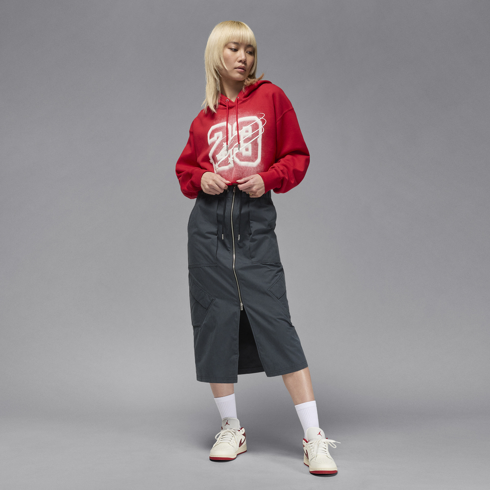 NIKE耐克2025女子AS W J CHICAGO SKIRT梭织长裙HF9463-010