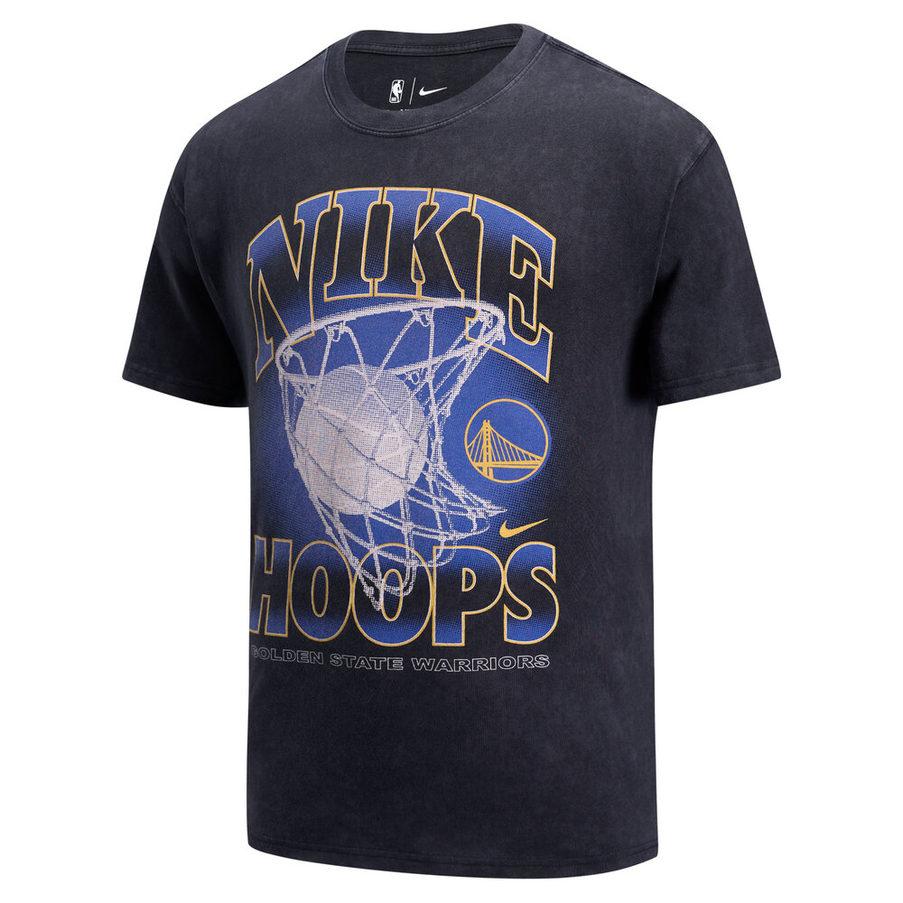 NIKE耐克2025男子AS GSW M NK CTS OGC VTG SS MAX针织无领短THQ1281-010