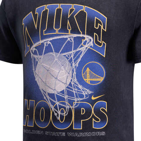 NIKE耐克2025男子AS GSW M NK CTS OGC VTG SS MAX针织无领短THQ1281-010