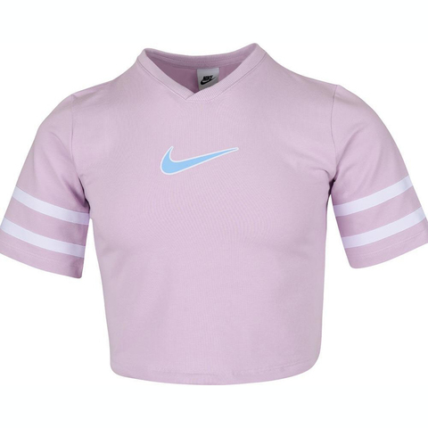 NIKE耐克2025女大童G NSW SS TOP GX STAR针织无领短THJ3343-537