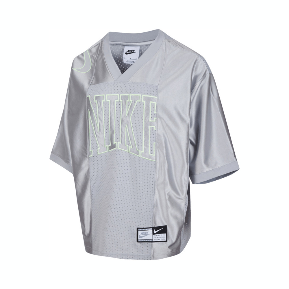 NIKE耐克2025女子AS W NSW STREET SS GX JRSY TOP针织无领短THJ0281-077