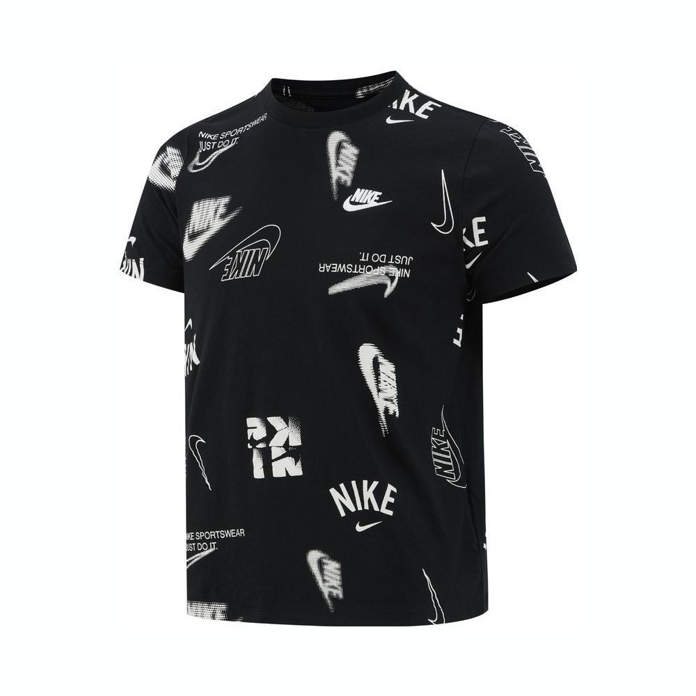 NIKE耐克2025大童K NSW TEE CLUB ENERGY AOP针织无领短THQ9292-010