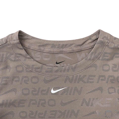 NIKE耐克2025女子AS W NP DF SS TOP AOJ GG针织无领短THJ2286-214