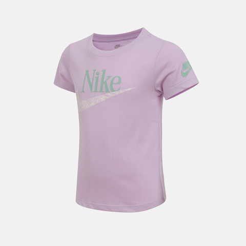 NIKE耐克2025女小童短袖T恤针织无领短TNY2522091PS-001