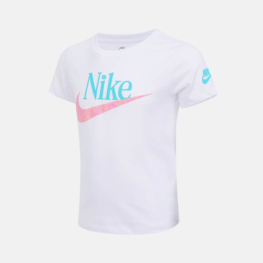 NIKE耐克2025女小童短袖T恤针织无领短TNY2522091PS-002