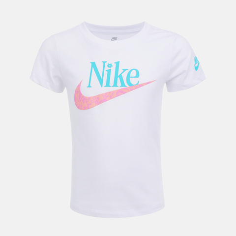 NIKE耐克2025女小童短袖T恤针织无领短TNY2522091PS-002