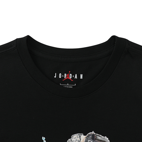 NIKE耐克2025男子AS M J FLT ESS AJ1 SS CREW针织无领短TIB3356-010