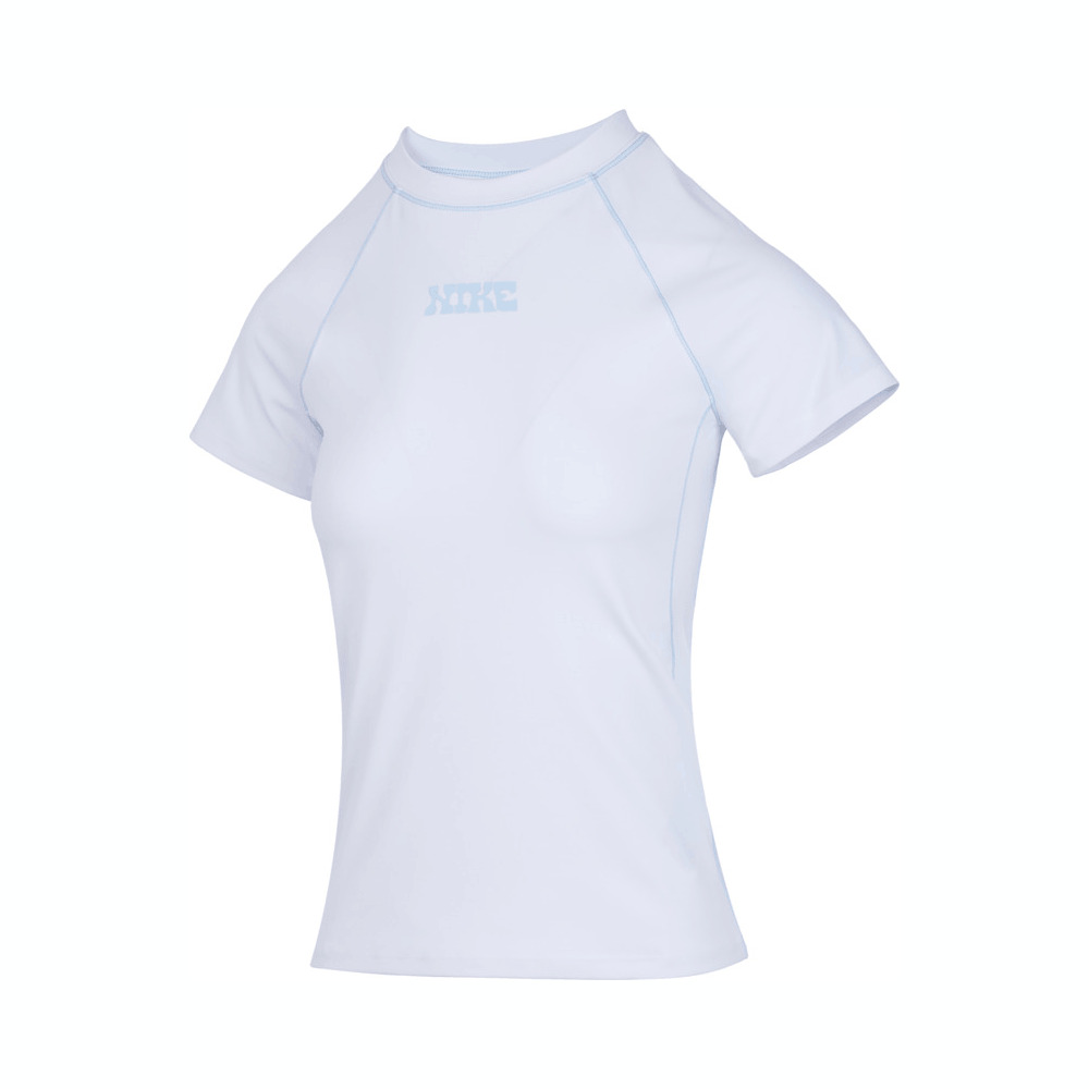 NIKE耐克2025女子AS W NK DF SS TOP GCEL针织无领短TIF0618-100