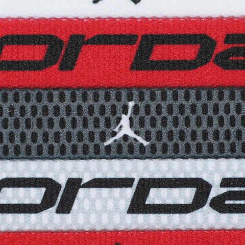 NIKE耐克2025中性JORDAN ELASTIC SPORT PRINTED 发带（6条装）头带J1011996117OS