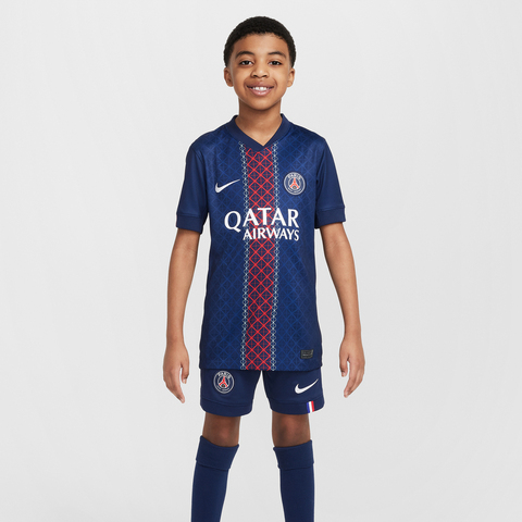 NIKE耐克2025大童PSG Y NK DF JSY SS STAD HM针织无领短THJ5293-411