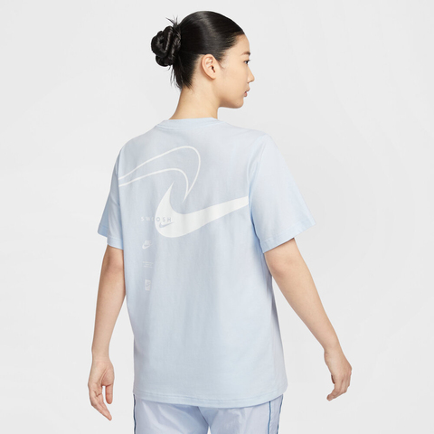 NIKE耐克2025女子AS W NSW CLUB SS TEE OC SWOOSH针织无领短THQ1699-423