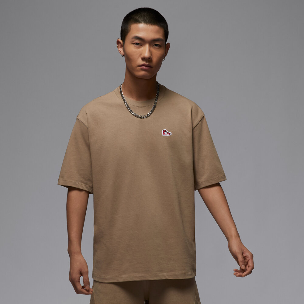 NIKE耐克2025男子AS M J BRND BR SNKR PCH SS CRW针织无领短THJ2327-240