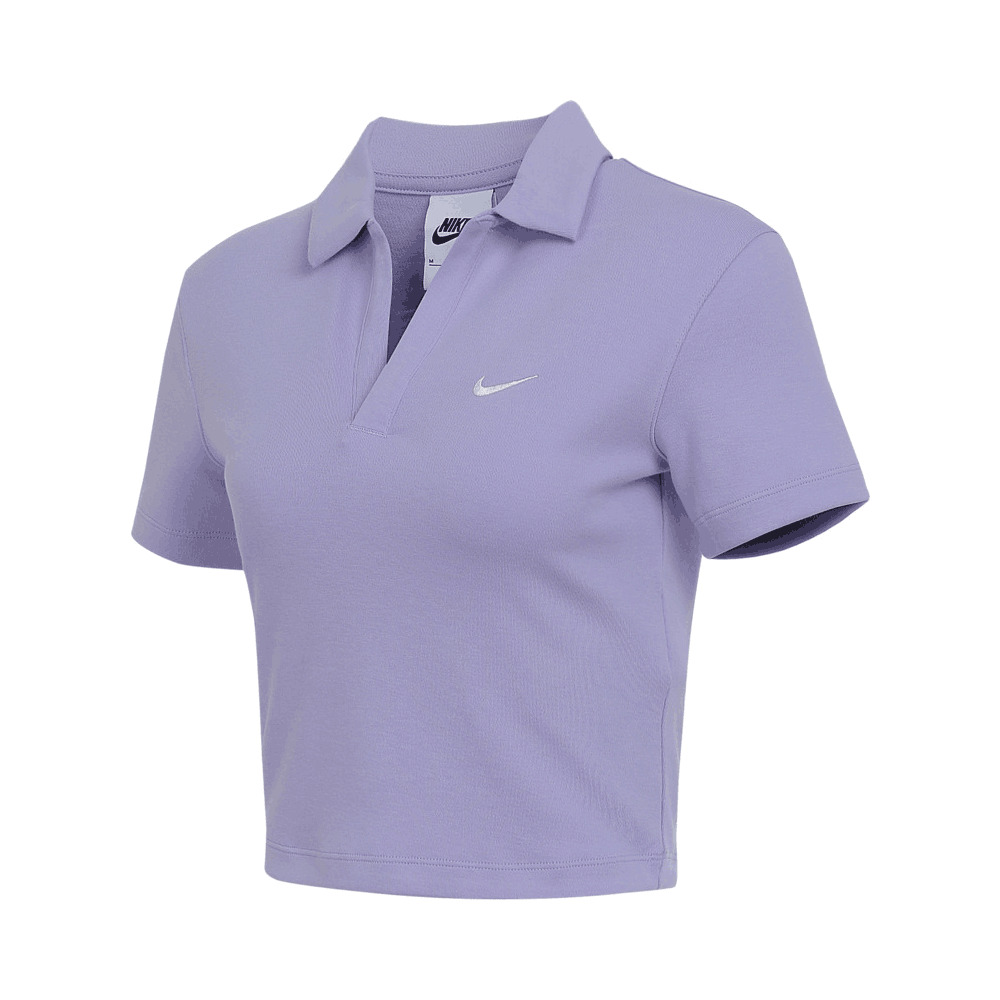 NIKE耐克2025女子AS W NSW ESSNTL SS POLO CRP TO针织有领短TDV7885-533