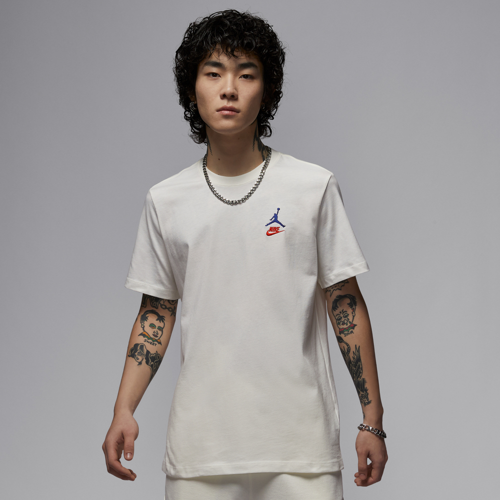 NIKE耐克2025男子AS M J BRAND RARE AJ3 SS CREW针织无领短TIB7527-133