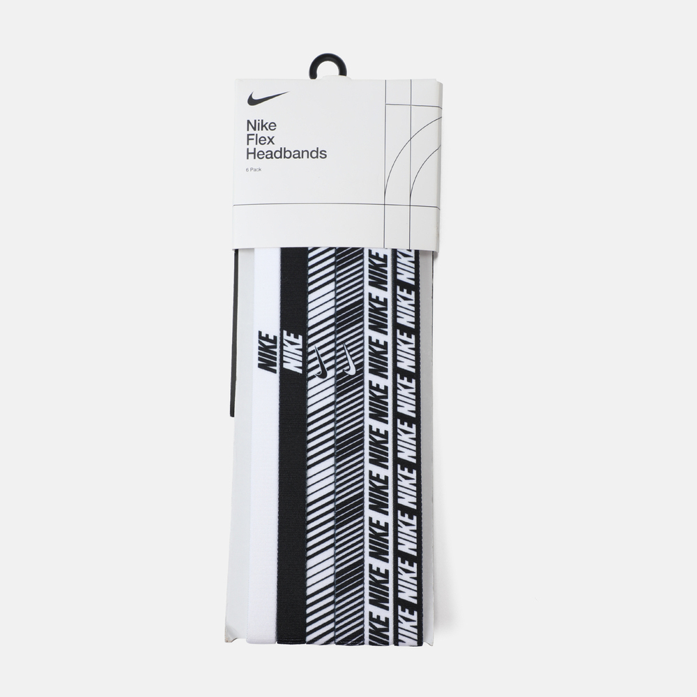 NIKE耐克2025中性NIKE FLEX CLASSIC PRINTED 发带（6条装）头带N1011930189OS