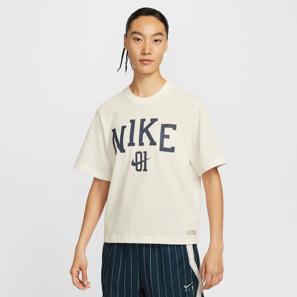 NIKE耐克2025女子AS W NK DF BOXY TEE CHBL GCEL针织无领短TIB9971-133