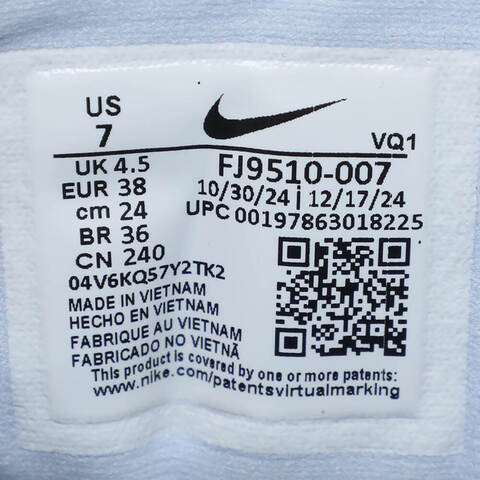 NIKE耐克2025女子WMNS NIKE AIR WINFLO 11跑步FJ9510-007