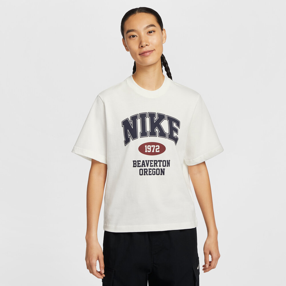 NIKE耐克2025女子AS W NSW SS BOXY RETRO TEE GCE针织无领短TIH0825-133