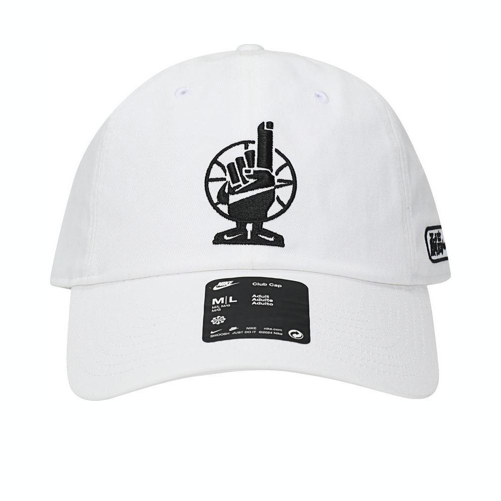 NIKE耐克2025中性U NK CLUB CAP U CB CHBL 24弯沿帽IF0209-100