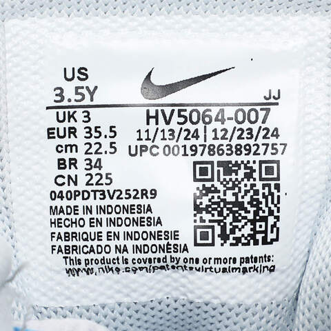 NIKE耐克2025男大童NIKE P-6000 (GS)儿童HV5064-007