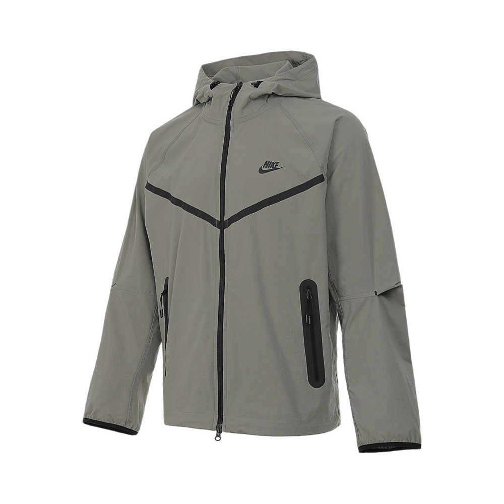 NIKE耐克2025男子AS M NK TCH WVN WR FZ JKT梭织连帽外套HM7152-320