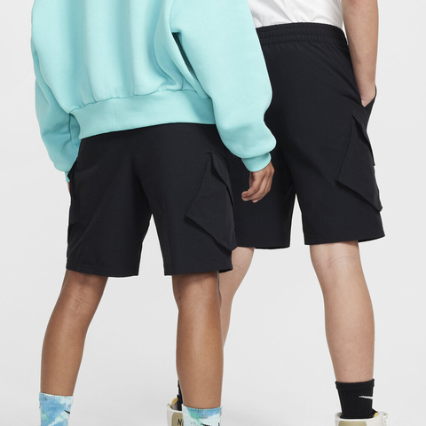NIKE耐克2025大童K NSW CITY UTILITY CARGO SHORT梭织短裤FZ4903-010