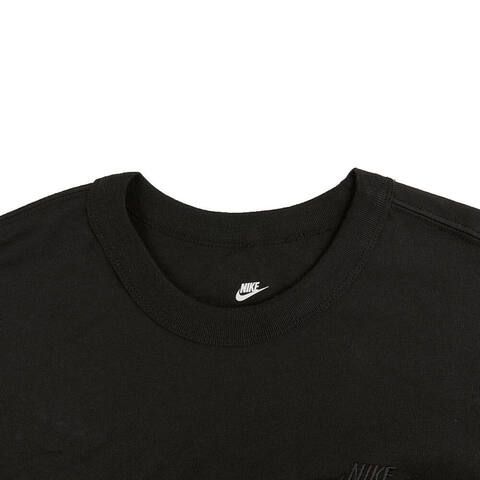 NIKE耐克2025男子AS M NSW PREM ESSNTL SUST PKT针织无领短TDQ9296-011