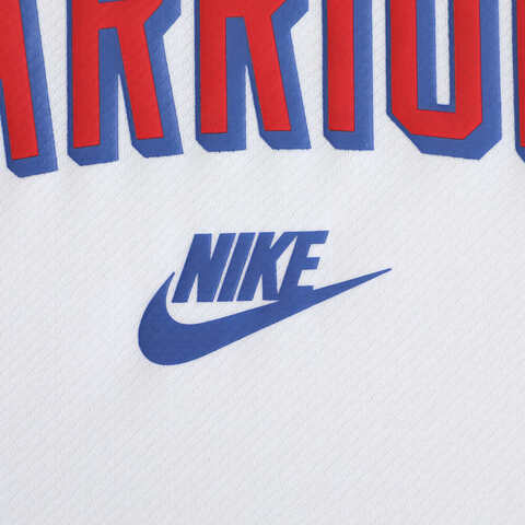 NIKE耐克2025男子AS GSW MNK DF SS TOP PREGM HWC针织无领短TFZ0142-100