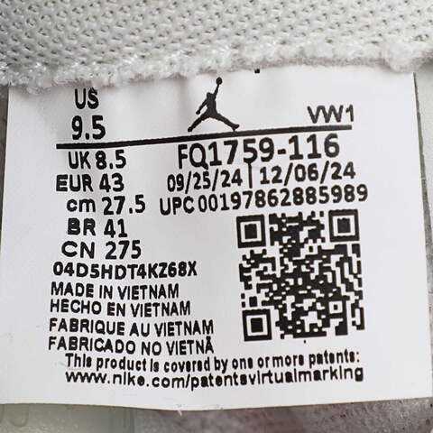 NIKE耐克2025男子JORDAN SPIZIKE LOW乔丹FQ1759-116
