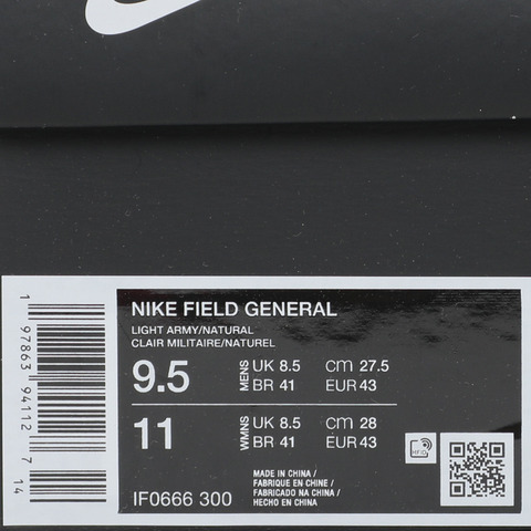 NIKE耐克2025男子NIKE FIELD GENERAL休闲IF0666-300