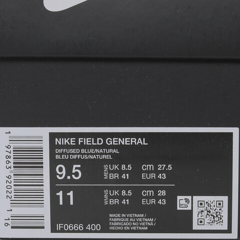 NIKE耐克2025男子NIKE FIELD GENERAL休闲IF0666-400
