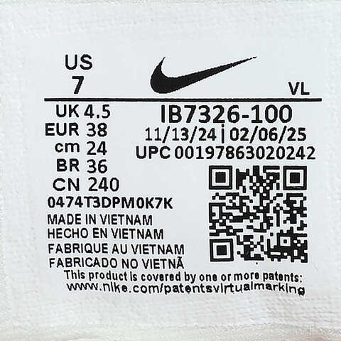 NIKE耐克2025女子W NIKE AIR WINFLO 11 CM跑步IB7326-100