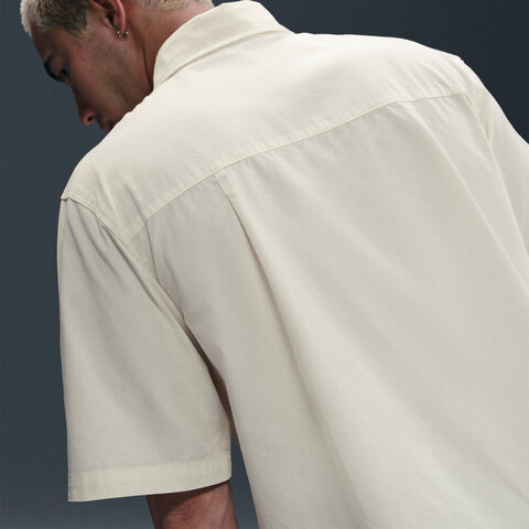 NIKE耐克2025男子AS M NK CLUB SS BTN SHIRT WSH短袖衬衫HJ2030-133