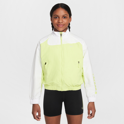 NIKE耐克2025大童K NSW WOVEN FZ JKT GCEL梭织无帽外套IF0602-736