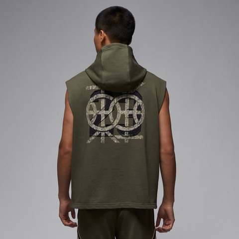 NIKE耐克2025男子AS M J DF CSVR FLC SL PO DD休闲背心HV1260-222