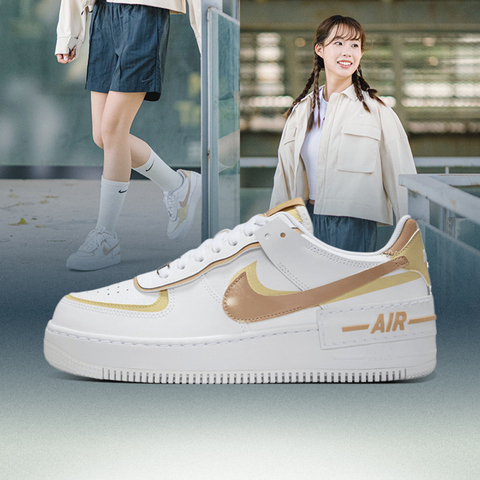 NIKE耐克2025女子W AF1 SHADOW休闲DZ1847-111