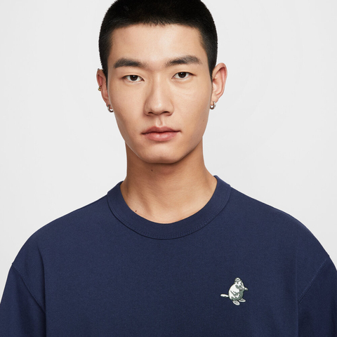 NIKE耐克2025男子AS M NSW PREM RETRO TEE GCEL针织无领短TIH0818-410