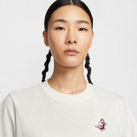 NIKE耐克2025女子AS W NSW TEE RETRO GCEL针织无领短TIH0826-133